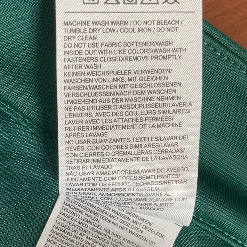 Reebok RI Vector Knit Track‎ Jacket Mens Medium Collegiate Green Full Zip